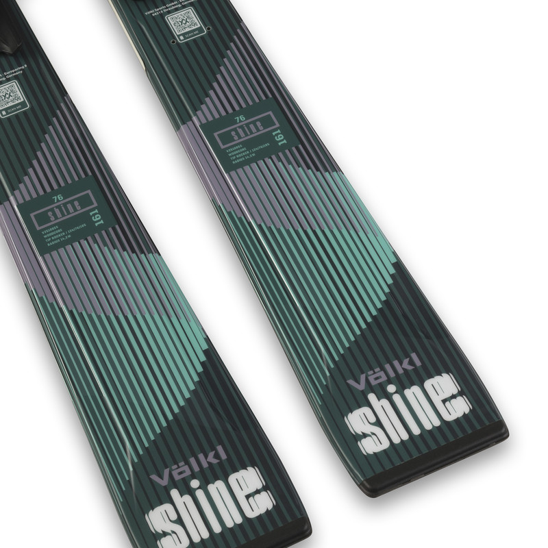 Volkl Women's SHINE 76 Skis + Marker VMOTION 10 Bindings