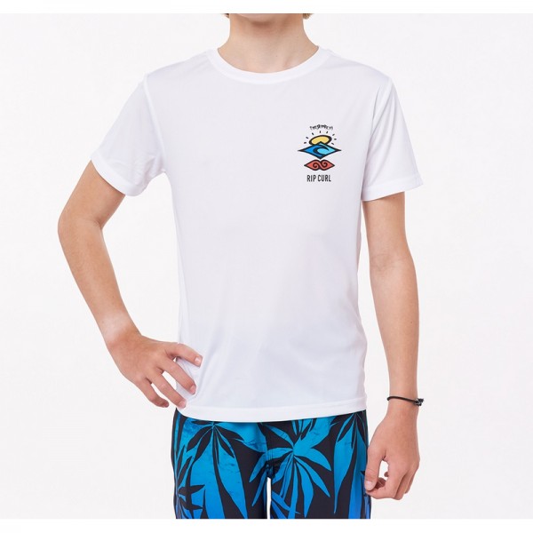 Rip Curl Men`s BOYS SEARCH SURFLITE UV Shortsleeve