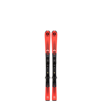 Volkl Junior RACETIGER JR RED Skis + Marker VMOTION JR Bindings