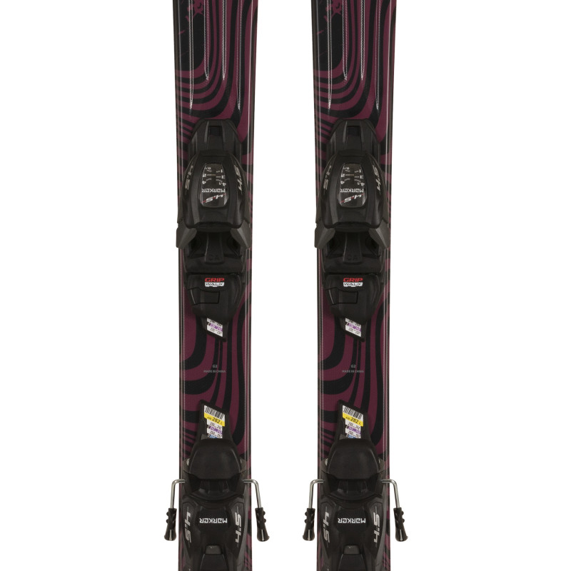Volkl Junior Girl`s FLAIR JUNIOR Skis + Marker 7.0 VMOTION JR LADY Bindings