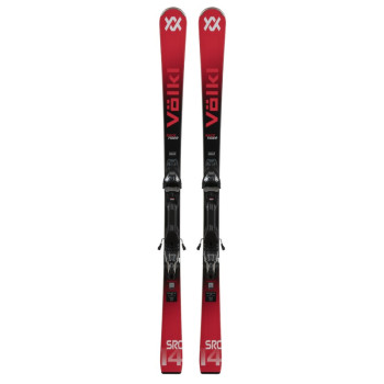 Volkl RACETIGER SRC Skis + Marker VMOTION 11 GW BLACK Bindings