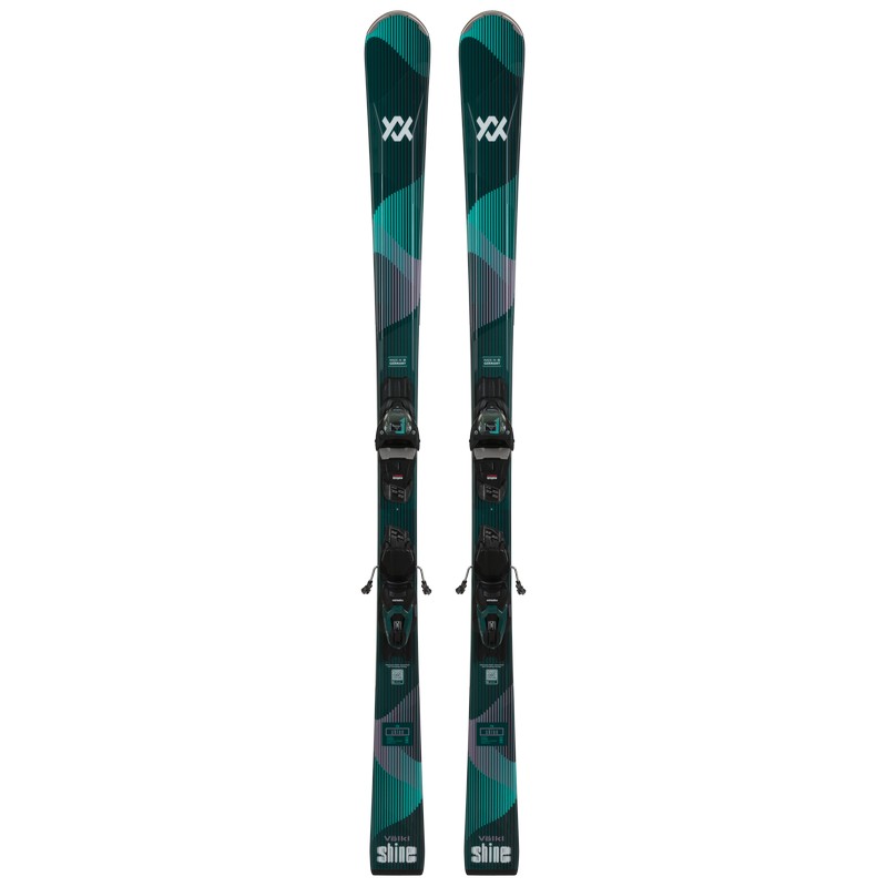 Volkl Women's SHINE 76 Skis + Marker VMOTION 10 Bindings