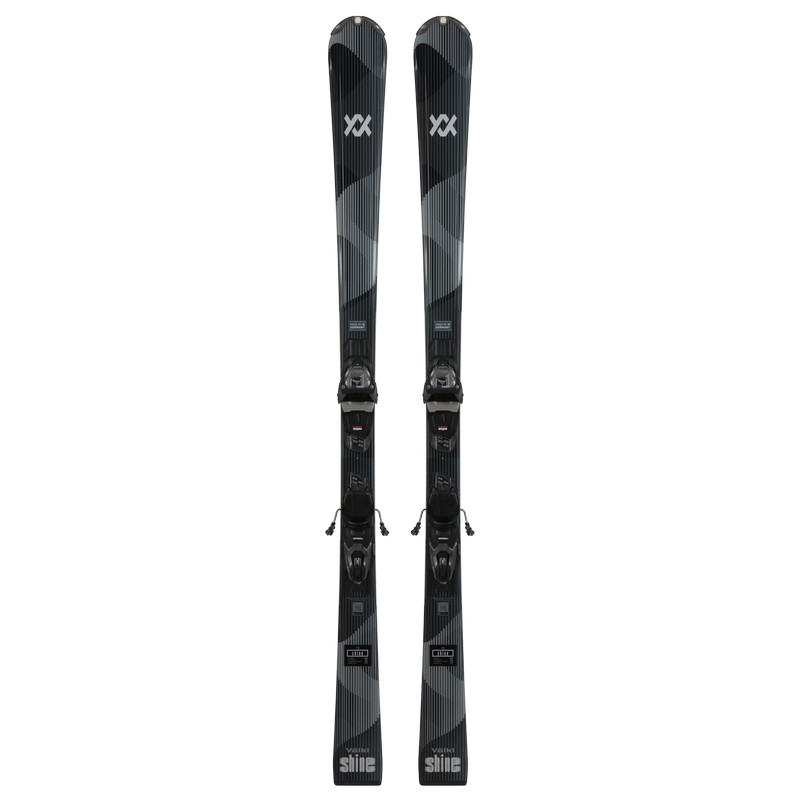 Volkl Womens SHINE 72 Skis + Marker VMOTION 10 BLACK Bindings